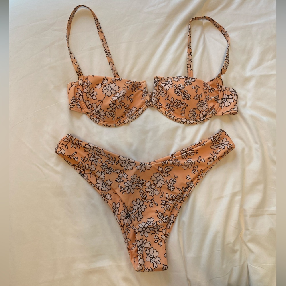 SHEIN Floral Two Piece Bikini